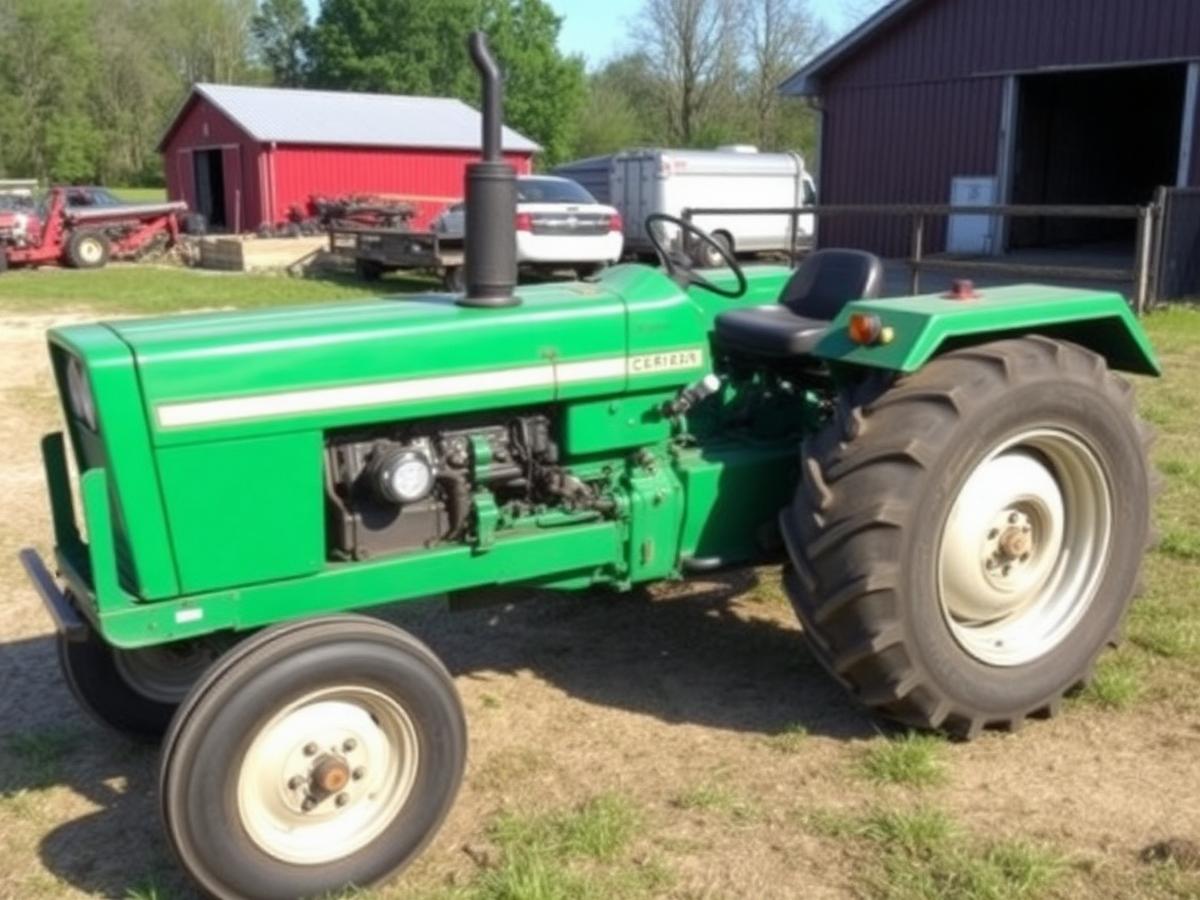 Tracteur utilitaire 65 HP — 3200 heures